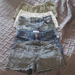 Lot of size 5/small shorts